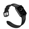 Curea piele ceas Apple Watch seria 6 5 4 3 2 1 38mm / 40 mm - negru