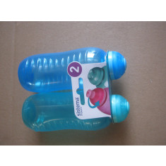 Set 2 mini sticle Twist &#039;N&#039; Sip Squeeze Sistema de 330 ml fiecare