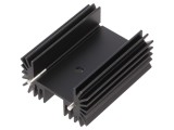 Radiator negru extrudat TO220 TO247
