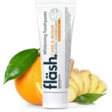 Pasta de dinti WHITE SMILE FLASH - portocala-ghimbir 75 ml