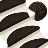 Covorase Scari Autoadezive Gossi, 15 Buc, 56x17x3 cm, Punch, Maro Inchis - Protectie Antiderapanta &amp; Confort