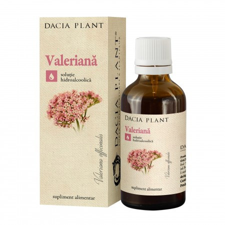 Tinctura Valeriana Dacia Plant 50ml