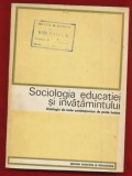 Fred Mahler &quot;Sociologia educatiei si invatamantului&quot; 1977