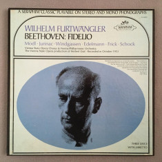 Vinil EDITIE CARTONATA 3XLP Beethoven, Furtwängler ‎– Fidelio (VG++)