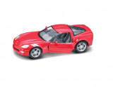 Macheta auto Chevrolet Corvette Z06 rosu 2007, 1:24 Lucky Diecast