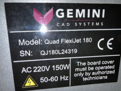 Plotter Gemini Quad FlexiJet 180 foto