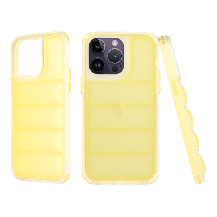 Techsuit - Wave Shield - iPhone 13 Pro Max - Yellow
