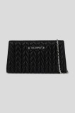 Karl Lagerfeld portofel K/WEAVE culoarea negru, A3W32038