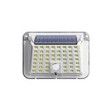 Lampa solara de perete eMazing, 90 LED-uri SMD, senzor de miscare, IP65, 1200mAh, material ABS, alb rece