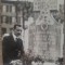 Mormantul unui roman emigrat in SUA// foto tip CP, anii &#039;20