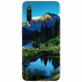 Husa silicon pentru Xiaomi Mi 9, HDR Mountains Lake
