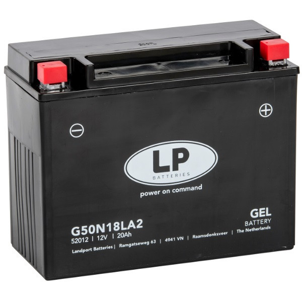 Baterie Moto LP Batteries Gel 20Ah 300A 12V MG L50N18LA2