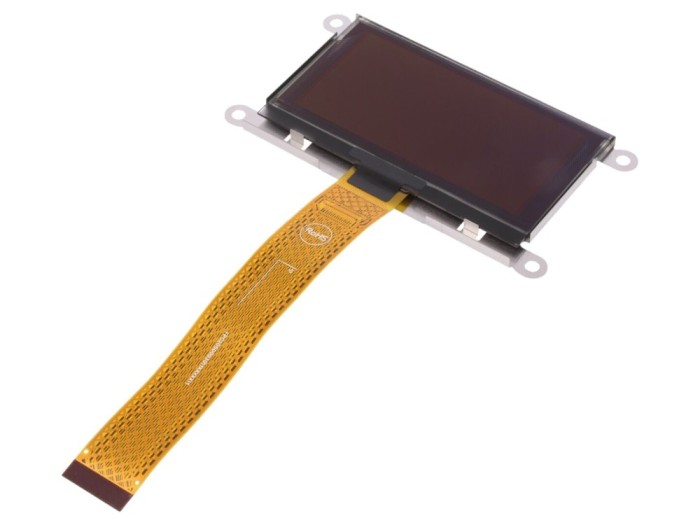 Afișaj OLED 2,7" 128x64 alb