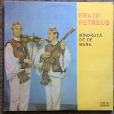 FRATII PETREUS mandruta de pe mara disc vinyl lp muzica populara STEPE01213 VG++