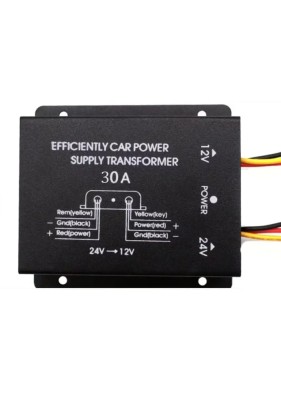 Convertor auto IN 24V intrare la OUT 12V /30A iesire (559) foto