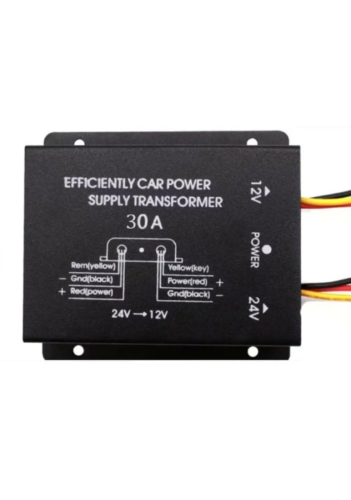 Convertor auto IN 24V intrare la OUT 12V /30A iesire (559)