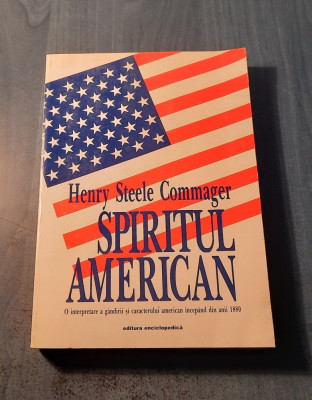 Spiritul american Henry Steele Commager foto