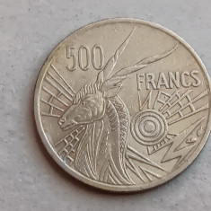 M3 C50 - Moneda foarte veche - Africa Centrala - 500 franci - 1977