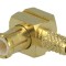 Conector MCX tată 90&deg; 50&Omega;