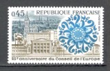 Franta.1974 25 ani Consiliul Europei MF.662