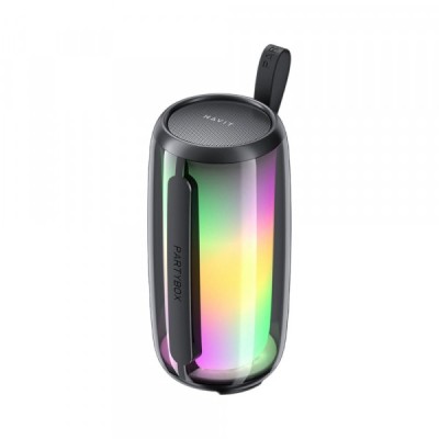 Boxa Portabila Bluetooth HAVIT SK879BT, 8W, RGB, Waterproof, Neagra foto