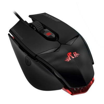 Mouse Gaming Optic 12000 dpi cu fir 7 butoane USB LED foto