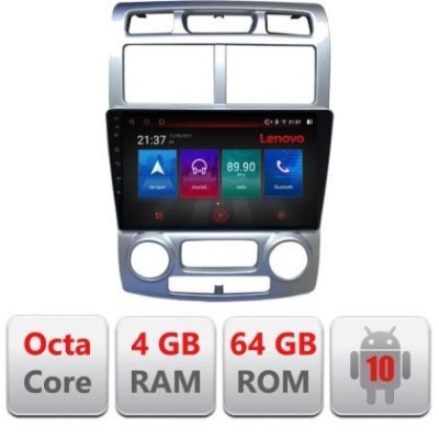 Navigatie Kia Sportage 2005-2007 E-0023 Octa Core cu Android Radio Bluetooth Internet GPS WIFI DSP 4+64GB 4G CarStore Technology foto