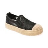 Pantofi sport GRYXX negri, 5051, din material textil