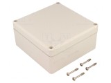 Carcasă universală EUROMAS II ABS gri 120mm x 122mm x 57mm