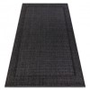 Covor TIMO 5979 sisal exterior cadru negru, 80x200 cm