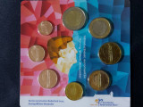 Olanda 2014 - Set complet de euro bancar de la 1 cent la 2 euro - 8 monede, Europa