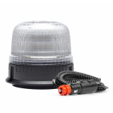 Girofar 12/24V alb W25m Magnetic / 3 suruburi R65 R10 24LED IP66