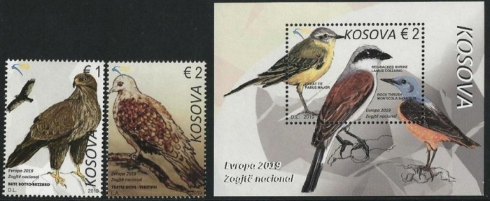 KOSOVO 2019 EUROPA CEPT PASARI