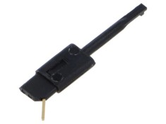 Clips de măsurare cu c&acirc;rlig Hirschmann T&amp;M KLEPS 064 PCH 35mm negru 30V AC 60V DC