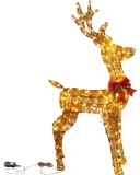 Decoratiune luminoasa ren MagicHome Craciun, 230 LED, 1,2 m