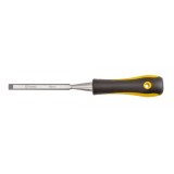Dalta de tamplarie 10 mm din otel CrV, cu maner bimaterial Topex