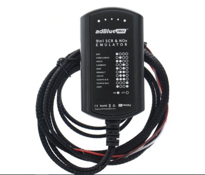 Emulator 9in1 ADblue 8 in 1/ 9 in 1 cu senzor NOx MAN Iveco DAF Volvo Renault Scania NOU foto