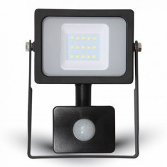 Proiector V-Tac cu LED SMD, 10 W, senzor de miscare, lumina alba rece foto