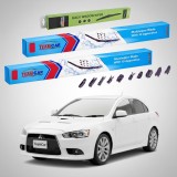 Cumpara ieftin Stergatoare Mitsubishi Galant Fortis Sportback (CX_A) 2008-2009 | Set Fata si Spate Flat Premium - TeamCar