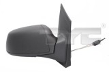 Oglinda exterioara stanga TYC Ford Focus II Hatchback Sedan Turnier 202012, reglaj manual, sticla convexa, carcasa neagra, omologare ECE, OE 1255901