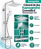 Hansgrohe Crometta E Showerpipe 240