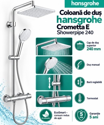 Hansgrohe Crometta E Showerpipe 240 foto