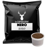 Cafea Nero Uno, 100 capsule compatibile Uno System&reg;, La Capsuleria