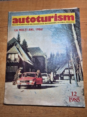 revista autoturism decembrie 1985 foto