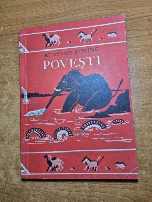 carte pentru copii - povesti - rudyard kipling - din anul 1967 foto
