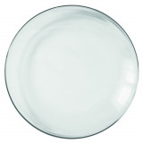 Farfurie plata, Vidivi, Full Moon, 21 cm &Oslash;, sticla, transparent