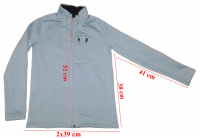 Bluza polar Peak Performance Waitara Z copii marimea 140 cm foto