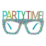 Ochelari Petrecere, Party Time, Plastic, Multicolor, 15.5x9cm