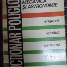 Dictionar Poliglot De Matematica Mecanica Si Astronomie - Colectiv ,549148