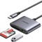 CARD READER extern Ugreen, &quot;CM387&quot; interfata USB Type-C, citeste/scrie: micro-SD/SD viteza pana la 480Mbps, 1 X USB 2.0, suporta carduri maxim 2 TB, a